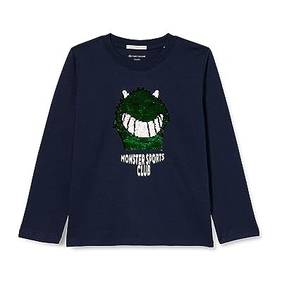 TOM TAILOR pojkar långärmad tröja, 10668-sky Captain Blue, 104/110 cm TOM TAILOR pojkar långärmad tröja, 10668-sky Captain Blue, 104/110 cm