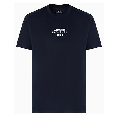 Giorgio Armani Men's Utility Edge, broderad logotyp, normal passform, blå, XS, djup marin, XS Giorgio Armani Men's Utility Edge, broderad logotyp, normal passform, blå, XS, djup marin, XS
