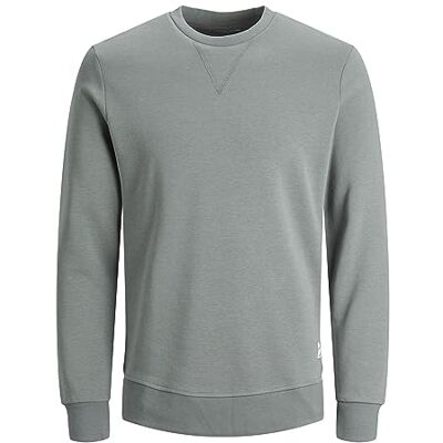 JACK & JONES herr Tröja Jjebasic Sweat Crew Neck Noos, Sedona salbei, XL JACK & JONES herr Tröja Jjebasic Sweat Crew Neck Noos, Sedona salbei, XL