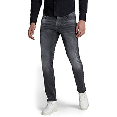 G-STAR RAW herr Jeans 3301 Slim Fit Byxor, Svart (Antic Charcoal B479-a800), 26W / 32L G-STAR RAW herr Jeans 3301 Slim Fit Byxor, Svart (Antic Charcoal B479-a800), 26W / 32L