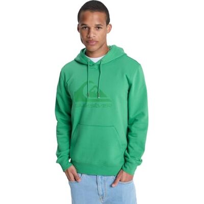 Quiksilver huvtröja COMP LOGO huvtröja för män grön Quiksilver huvtröja COMP LOGO huvtröja för män grön
