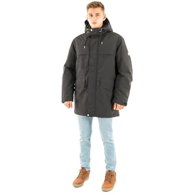 Tommy Jeans herr TJM CITY READY PARKA DM0DM22251, svart, S, svart (svart), S Tommy Jeans herr TJM CITY READY PARKA DM0DM22251, svart, S, svart (svart), S