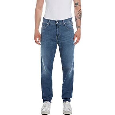 Replay Herr SANDOT Jeans, 009 Medium Blue, 2934, 009 medium blå, 29W x 34L Replay Herr SANDOT Jeans, 009 Medium Blue, 2934, 009 medium blå, 29W x 34L