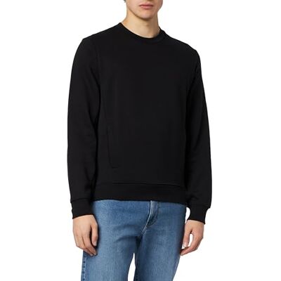 s.Oliver Sweatshirt för män med känguruficka, 9999, S s.Oliver Sweatshirt för män med känguruficka, 9999, S