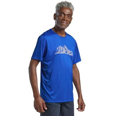 Jack Wolfskin Peak Graphic T M T-tröja, MTN Vibrant Blå, XXL Män, Mtn Vibrant Blue, XXL Jack Wolfskin Peak Graphic T M T-tröja, MTN Vibrant Blå, XXL Män, Mtn Vibrant Blue, XXL