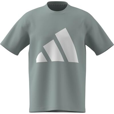 adidas Mezczyzni ESSENTIALS BIG LOGO SINGLE JERSEY TEE, Wonder Sage/white, L adidas Mezczyzni ESSENTIALS BIG LOGO SINGLE JERSEY TEE, Wonder Sage/white, L