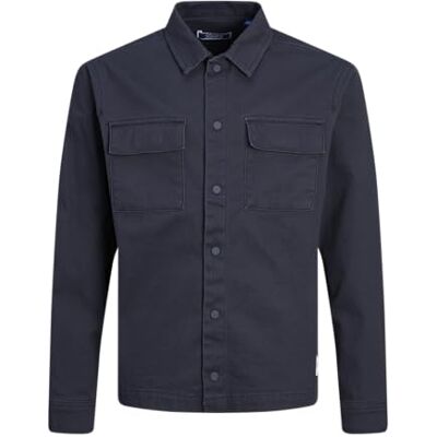 JACK & JONES JJEON Overshirt LS MNI, marinblå blazer, 128 cm JACK & JONES JJEON Overshirt LS MNI, marinblå blazer, 128 cm