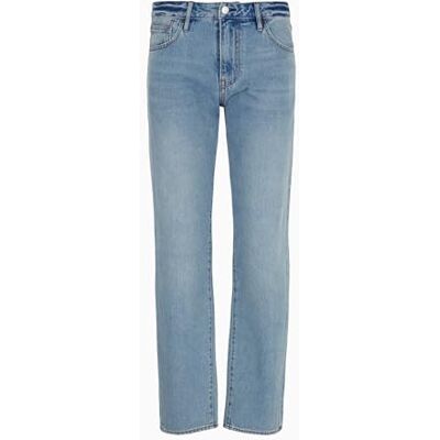Giorgio Armani herr Jeans J13 Slim Fit Non Stretch Cotton Denim Byxor Giorgio Armani herr Jeans J13 Slim Fit Non Stretch Cotton Denim Byxor