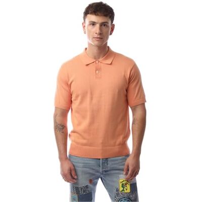 Levi's Tröja stickad polo neutral, Persika blomma, S Levi's Tröja stickad polo neutral, Persika blomma, S