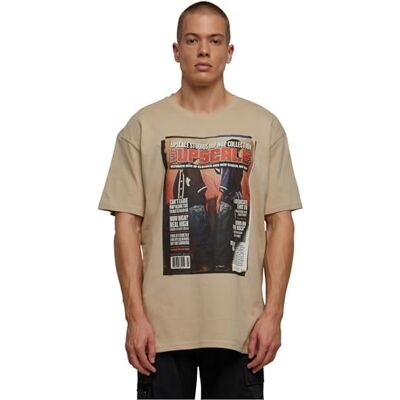 Tee Upscale unisex t-shirt Upscale Magazine oversize te, unisex t-shirt med tryck, överdimensionerad passform, bomull – tryck t-shirt, grafisk t-shirt, sand, XL Tee Upscale unisex t-shirt Upscale Magazine oversize te, unisex t-shirt med tryck, överdimensionerad passform, bomull – tryck t-shirt, grafisk t-shirt, sand, XL