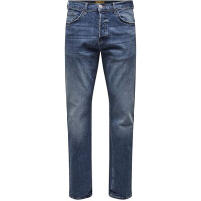 Only & Sons ONSAVI Comfort DM 4935 Jeans NOOS byxor, mörk medium blå denim, 29/32, Mörk medium blå denim, 29W / 32L Only & Sons ONSAVI Comfort DM 4935 Jeans NOOS byxor, mörk medium blå denim, 29/32, Mörk medium blå denim, 29W / 32L