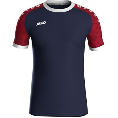 JAKO Ikonisk tröja unisex – hållbar sportskjorta kortärmad av 100% återvunnen polyester, fukttransporterande JAKO Ikonisk tröja unisex – hållbar sportskjorta kortärmad av 100% återvunnen polyester, fukttransporterande