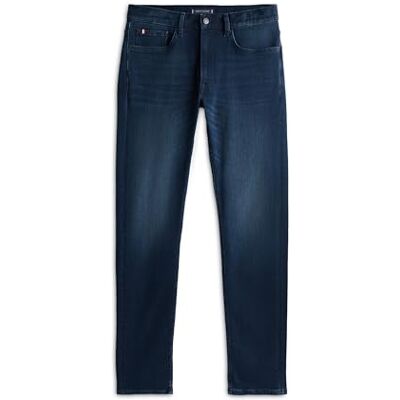Tommy Hilfiger Bleecker herrjeans slim fit, Denim (Deep Blue), 35W / 32L Tommy Hilfiger Bleecker herrjeans slim fit, Denim (Deep Blue), 35W / 32L
