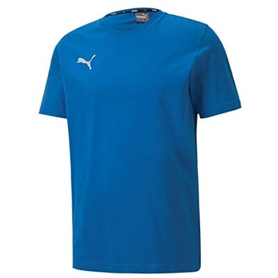 PUMA Herren T-shirt teamGOAL 23 Casuals Tee, Electric Blue Lemonade, L, 656578 PUMA Herren T-shirt teamGOAL 23 Casuals Tee, Electric Blue Lemonade, L, 656578