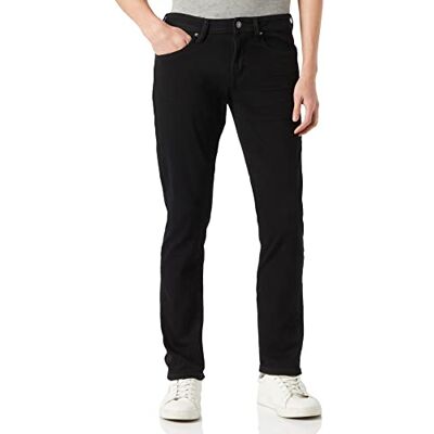 TOM TAILOR Denim Herr jeans 202212 Piers Slim, 10240 Black Denim, 33W / 32L TOM TAILOR Denim Herr jeans 202212 Piers Slim, 10240 Black Denim, 33W / 32L