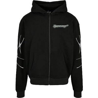 Tee herr huvtröja Speed Logo Zip Jacka svart XL, svart, XL Tee herr huvtröja Speed Logo Zip Jacka svart XL, svart, XL