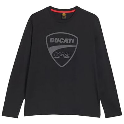 UTILITY DIADORA Diadora Utility T-shirt Motor ML Ducati, färg 80017 pirat svart, storlek S, Svart, S UTILITY DIADORA Diadora Utility T-shirt Motor ML Ducati, färg 80017 pirat svart, storlek S, Svart, S