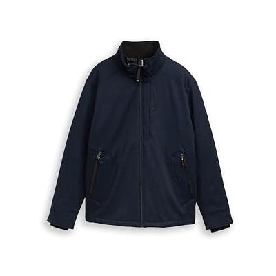 TOM TAILOR herr 1047207 jacka, 13160-stickad marinblå melange, L, 13160 Stickad marinblå smälter, L TOM TAILOR herr 1047207 jacka, 13160-stickad marinblå melange, L, 13160 Stickad marinblå smälter, L