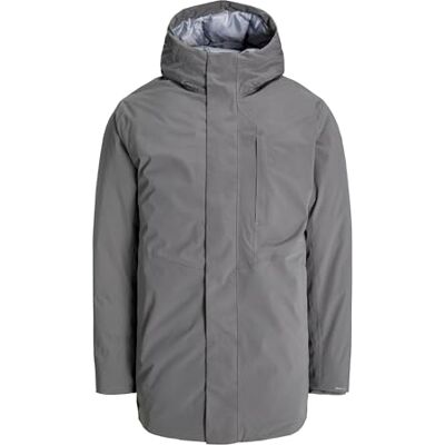 JACK & JONES Jjekeen parkas för män Aw25 Sn, Slottsklippa, XS JACK & JONES Jjekeen parkas för män Aw25 Sn, Slottsklippa, XS