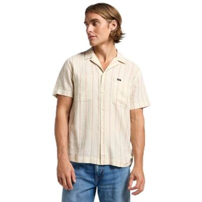 Lee 2 PKT Camp Shirt, Soy Bean, XL Lee 2 PKT Camp Shirt, Soy Bean, XL