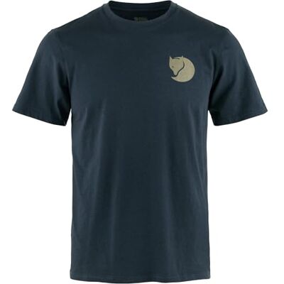 Fjällräven Fjallraven 12600216-555 Walk with Nature T-Shirt M T-shirt män mörk marinblå storlek XS, mörk marinblå, XS Fjällräven Fjallraven 12600216-555 Walk with Nature T-Shirt M T-shirt män mörk marinblå storlek XS, mörk marinblå, XS