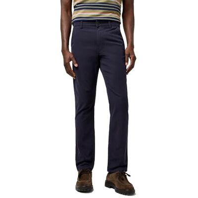 Wrangler herrjeans regular chino, normal rak passform, raka ben, mörk marinblå, 34W / 32L Wrangler herrjeans regular chino, normal rak passform, raka ben, mörk marinblå, 34W / 32L