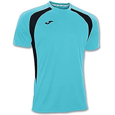Joma Champion III T-tröja, unisex, 100014.011.6XS-5XS, turkos neon-svart – 011, 6XS-5XS Joma Champion III T-tröja, unisex, 100014.011.6XS-5XS, turkos neon-svart – 011, 6XS-5XS