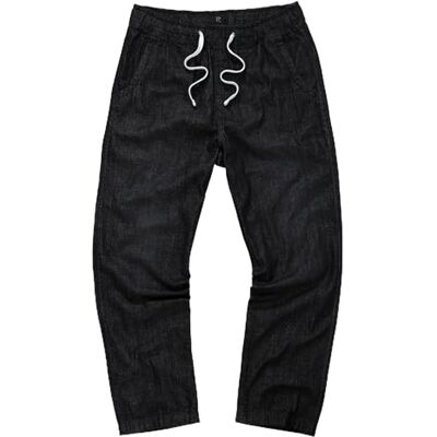 JP 1880 herrstora storlekar, överdimensionerade herrkläder, L-8XL, byxor, jeanslook, 4-ficka, avslappnad passform 726843, svart, XXL JP 1880 herrstora storlekar, överdimensionerade herrkläder, L-8XL, byxor, jeanslook, 4-ficka, avslappnad passform 726843, svart, XXL