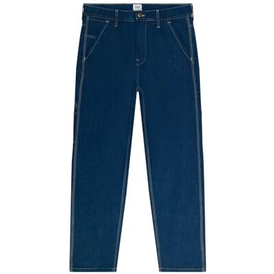 Lee mäns jeans Carpenter, avslappnad passform, avsmalnande ben, Skölj, 36W / 32L Lee mäns jeans Carpenter, avslappnad passform, avsmalnande ben, Skölj, 36W / 32L