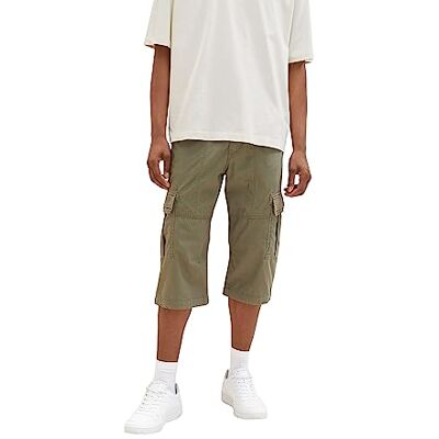 TOM TAILOR Herr Bermuda shorts 1035042, 31300 Olive Minimal Pattern, 27 TOM TAILOR Herr Bermuda shorts 1035042, 31300 Olive Minimal Pattern, 27