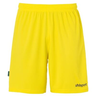 uhlsport herr shorts Center Basic Shorts FTP citrongul/svart S uhlsport herr shorts Center Basic Shorts FTP citrongul/svart S