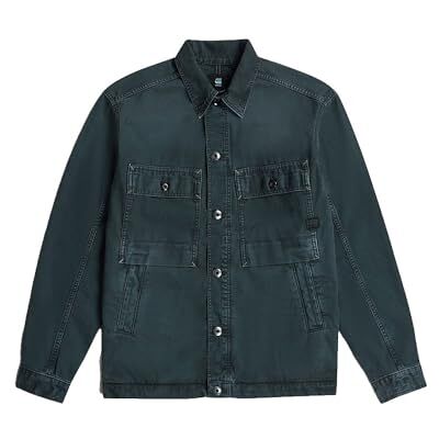 G-STAR Mosa overshirt overshirt herr, Svart (Faded Moonless Night Gd D26462-d491-g371), XS G-STAR Mosa overshirt overshirt herr, Svart (Faded Moonless Night Gd D26462-d491-g371), XS