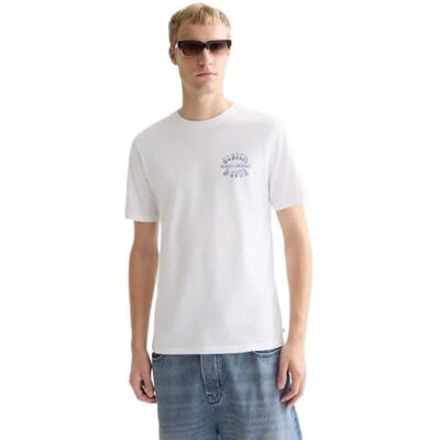 Scotch & Soda Konstverk T-shirt för vänsterbröst Scotch & Soda Konstverk T-shirt för vänsterbröst