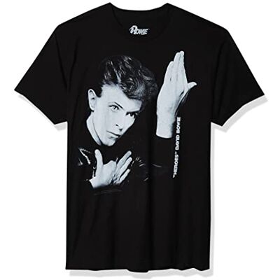 Liquid Blue Flytande blå herr David Bowie Heroes kortärmad T-shirt Liquid Blue Flytande blå herr David Bowie Heroes kortärmad T-shirt