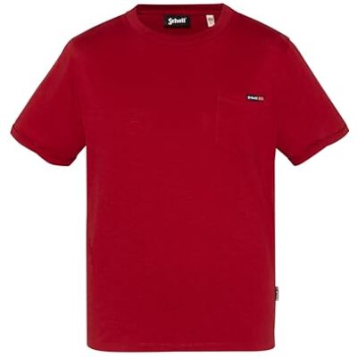 Schott NYC T-shirt herr, Färg: röd, XL Schott NYC T-shirt herr, Färg: röd, XL