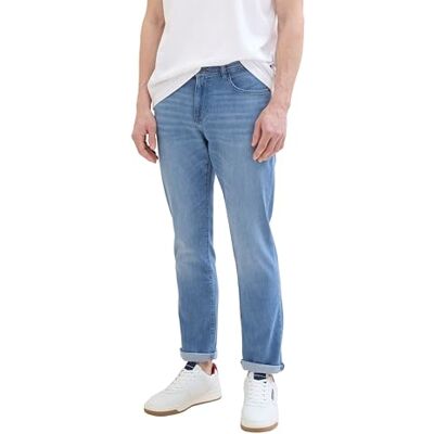 TOM TAILOR Josh Regular Slim Jeans med stretch, 10280 – Lätt sten tvätt denim, 31W / 30L TOM TAILOR Josh Regular Slim Jeans med stretch, 10280 – Lätt sten tvätt denim, 31W / 30L
