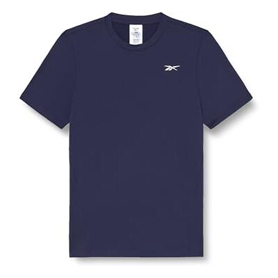 Reebok Jimmy Standard Fit T-shirt för män, Vector Navy, XS Reebok Jimmy Standard Fit T-shirt för män, Vector Navy, XS