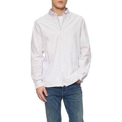 s.Oliver skjorta i randig design, 47 g3, M s.Oliver skjorta i randig design, 47 g3, M