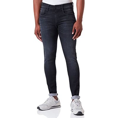 Replay herr bronny jeans, 097 Mörk grå, 30W / 32L Replay herr bronny jeans, 097 Mörk grå, 30W / 32L