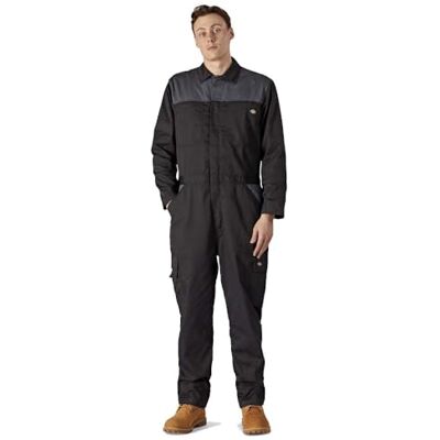 Dickies Everyday-overall för män, Coverall, Svart grå, M Dickies Everyday-overall för män, Coverall, Svart grå, M