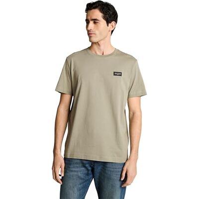 TOM TAILOR 1050187 T-tröja, 10767-Greyish Shadow Olive, L herr TOM TAILOR 1050187 T-tröja, 10767-Greyish Shadow Olive, L herr