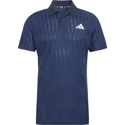adidas Mezczyzni TENNIS CLIMACOOL+ AIRCHILL FREELIFT POLO SHIRT, legend ink, L adidas Mezczyzni TENNIS CLIMACOOL+ AIRCHILL FREELIFT POLO SHIRT, legend ink, L
