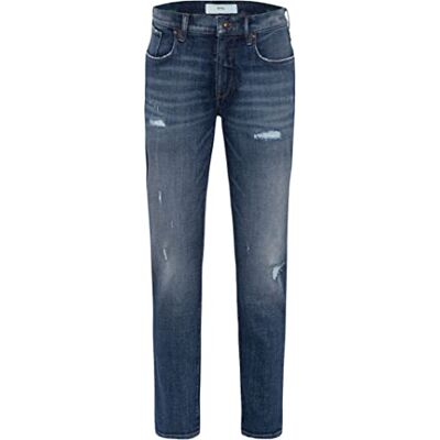 Brax Herr stil curt tribute to blå jeans, Sött blått använd, 38W x 34L Brax Herr stil curt tribute to blå jeans, Sött blått använd, 38W x 34L