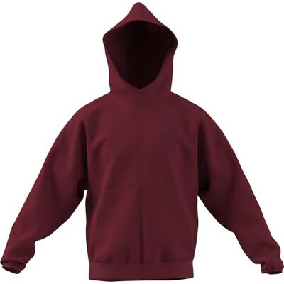 adidas Mezczyzni FUTURE ICONS SMALL LOGO FULL-ZIP HOODIE, active maroon, XXL adidas Mezczyzni FUTURE ICONS SMALL LOGO FULL-ZIP HOODIE, active maroon, XXL