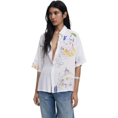 Desigual CAM_Cray, 1000, vit, L, Vit, L Desigual CAM_Cray, 1000, vit, L, Vit, L