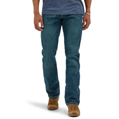 Wrangler herr retro slim fit boot cut jeans, Tvätta med flod, 32W / 30L Wrangler herr retro slim fit boot cut jeans, Tvätta med flod, 32W / 30L