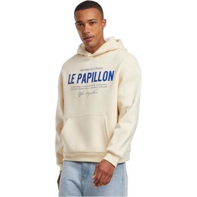 Tee Teori Du Chaos Fluffy Hoody, Vit, XL Tee Teori Du Chaos Fluffy Hoody, Vit, XL