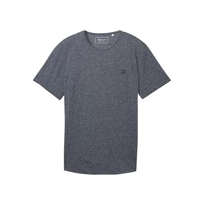 TOM TAILOR Denim T-shirt för män, 10668 – himmelskaptensblå, S TOM TAILOR Denim T-shirt för män, 10668 – himmelskaptensblå, S