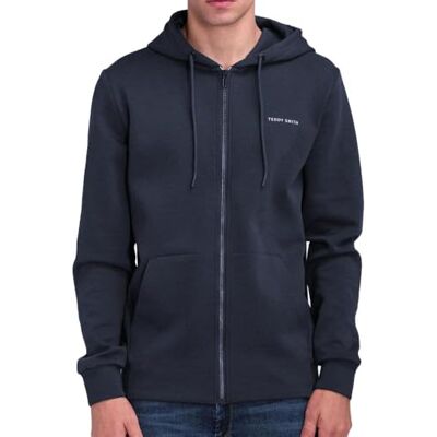 Teddy Smith Giclass Neopren pullover herr, Total marinblå, M Teddy Smith Giclass Neopren pullover herr, Total marinblå, M