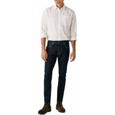 Pepe Jeans Tapered Stanley jeans, blå (Denim-6cb), W36/L32 herr, Blå (Denim-6cb), 36W / 32L Pepe Jeans Tapered Stanley jeans, blå (Denim-6cb), W36/L32 herr, Blå (Denim-6cb), 36W / 32L